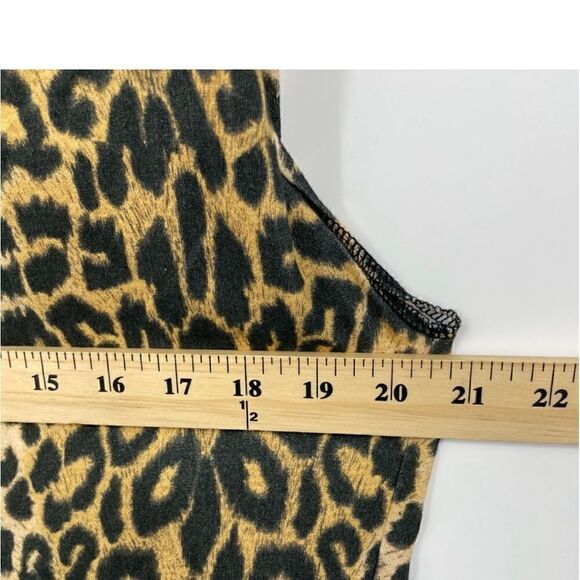 All Saints Coni Tank Leopard Print Dress - Picture 16 of 16